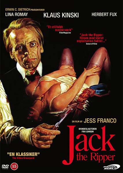 Cover for Jess Franco · Jack the Ripper (DVD) (2014)