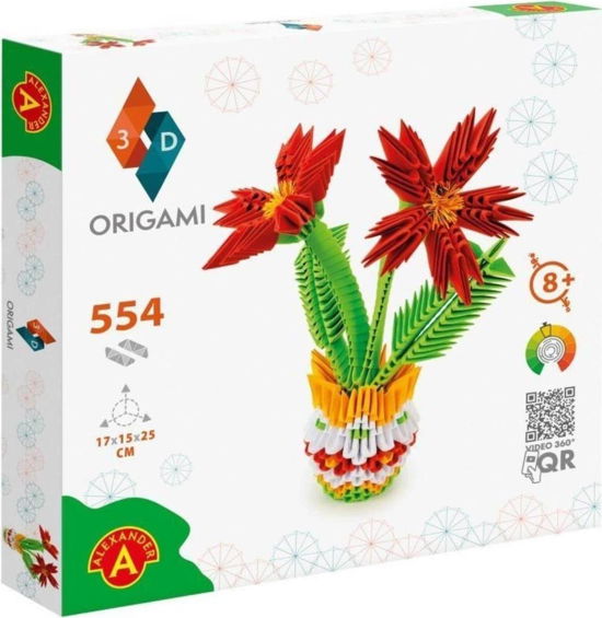 Cover for Selecta · ORIGAMI 3D - Bloempot 554dlg. (Spielzeug)