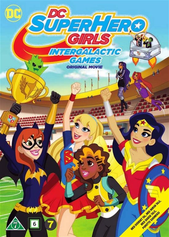 Intergalactic Games - DC SuperHero Girls - Elokuva - WARNER - 7340112736538 - torstai 29. kesäkuuta 2017