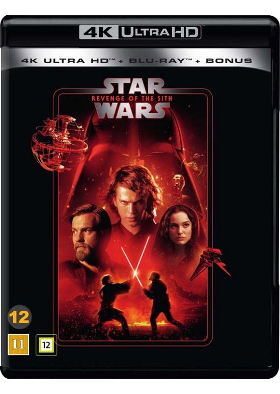 Cover for Star Wars · Star Wars: Episode 3 - Revenge of the Sith (4K Ultra HD/BD) [4K edition] (2020)