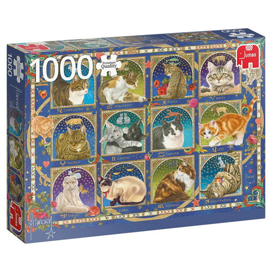 Cover for Puzzle · Francien - Cat Horoscope ( 100 Pcs ) (Legetøj)