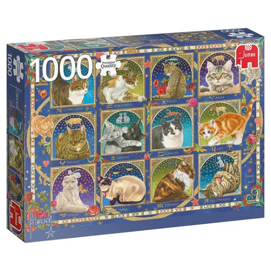 Cover for Puzzle · Francien - Cat Horoscope ( 100 Pcs ) (Leketøy)