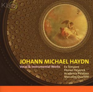 Cover for Johann Michael Haydn · Vokal-Und Instrumentalwer (CD) (2007)