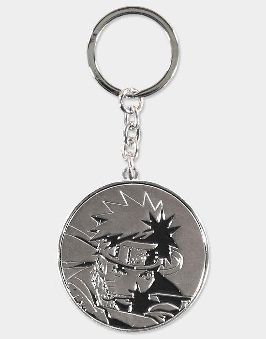 Naruto Shippuden: Silver Metal Keychain Black (Portachiavi) - P.Derive - Merchandise -  - 8718526153538 - 30. mai 2022