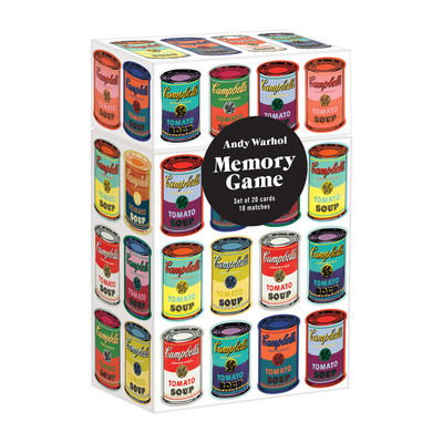Andy Warhol Memory Game - Sarah McMenemy - Jogo de tabuleiro - Galison - 9780735355538 - 5 de junho de 2018