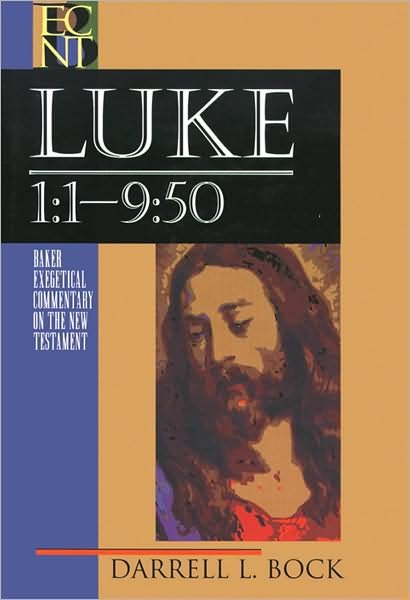 Cover for Darrell L. Bock · Luke – 1:1–9:50 (Hardcover Book) (1994)