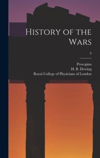 Cover for Procopius · History of the Wars; 6 (Inbunden Bok) (2021)
