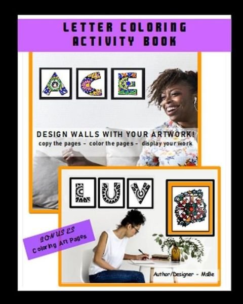 Cover for Msbe · Letter Coloring Activity Book (Paperback Bog) (2019)