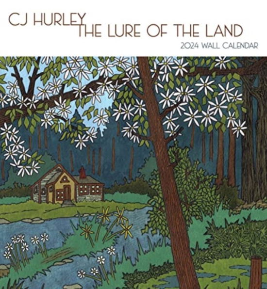 Cover for CJ Hurley · CJ Hurley: The Lure of the Land 2024 Wall Calendar (Paperback Book) (2023)