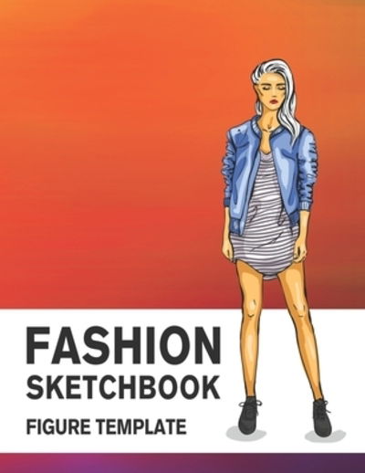 Cover for Lance Derrick · Fashion Sketchbook Figure Template (Paperback Book) (2019)