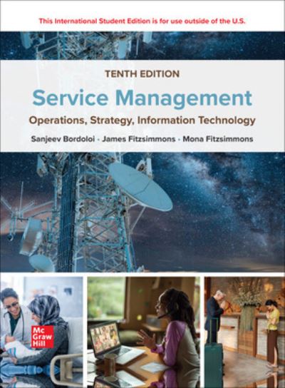 Cover for Sanjeev Bordoloi · Service Management: Operations Strategy Information Technology ISE (Paperback Book) (2022)