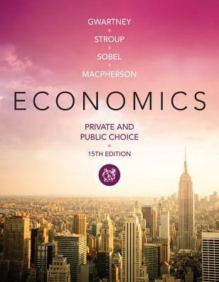Cover for Sobel, Russell (The Citadel) · Economics: Private and Public Choice (Hardcover Book) (2014)