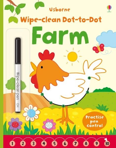 Cover for Jessica Greenwell · Wipe-clean Dot-to-dot Farm - Wipe-clean Dot-to-Dot (Paperback Book) (2015)