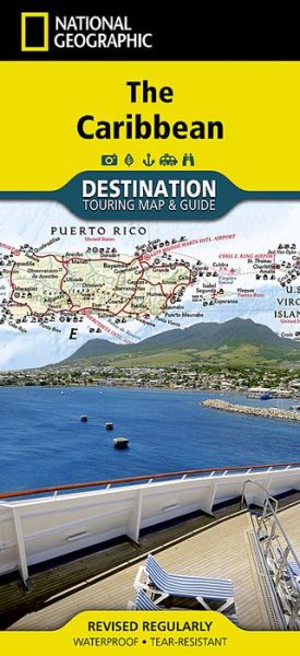 Cover for National Geographic Maps · Caribbean: Destination Map (Landkarten) (2023)