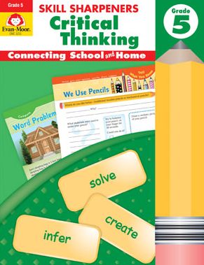 Cover for Evan Moor · Skill Sharpeners Critical Thinking, Grade 5 (Paperback Book) (2017)