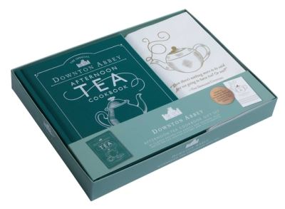 Cover for Downton Abbey · The Official Downton Abbey Afternoon Tea Cookbook Gift Set [book + tea towel] - Downton Abbey Cookery (Bok) (2022)