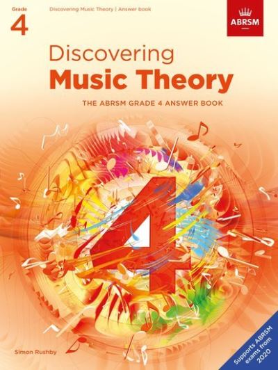 Cover for Discovering Music Theory, The ABRSM Grade 4 Answer Book - Theory workbooks (ABRSM) (Sheet music) (2020)