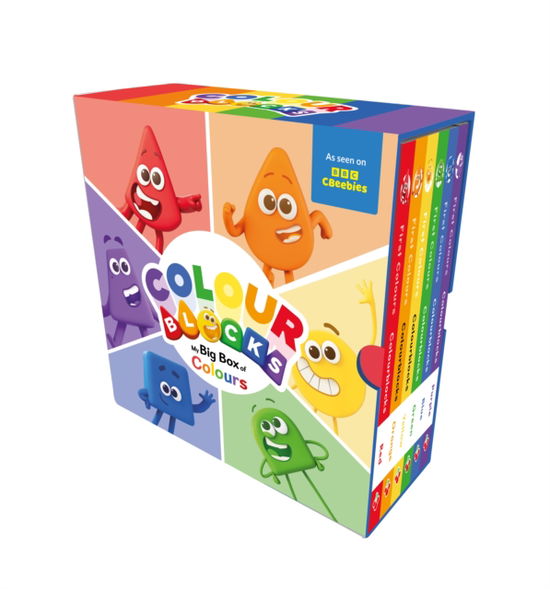 Cover for Colourblocks · Colourblocks: My Big Box of Colours - Numberblocks Board Books (Board book) (2024)