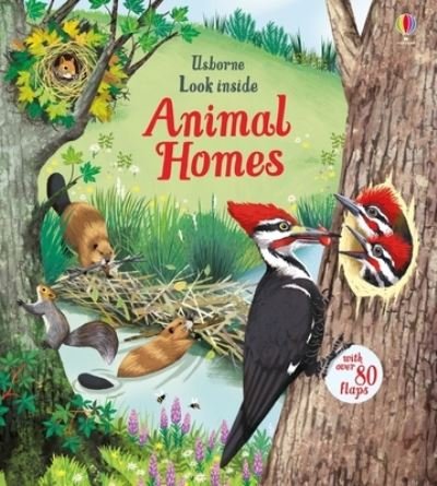 Look Inside Animal Homes - Emily Bone - Böcker - Usborne Publishing, Limited - 9781805318538 - 28 november 2023