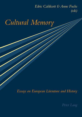 Cover for C E J Caldicott · Cultural Memory: Essays on European Literature and History (Paperback Book) (2003)