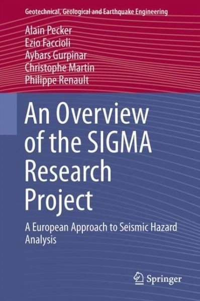 Cover for Pecker · An Overview of the SIGMA Research Project (Bog) [1st ed. 2017 edition] (2017)