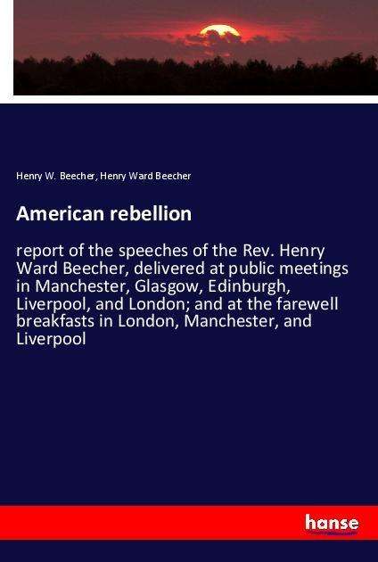 Cover for Beecher · American rebellion (Book)