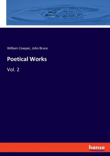 Cover for Cowper · Poetical Works (Book) (2019)