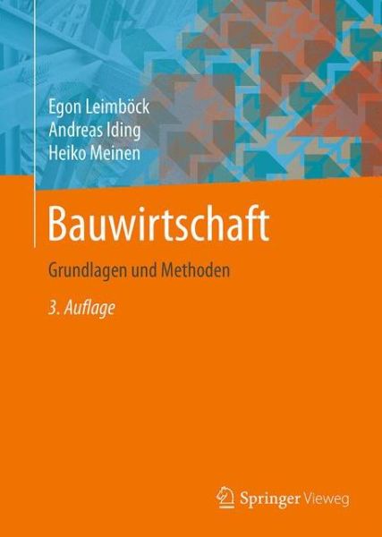 Cover for Egon Leimbock · Bauwirtschaft (Book) (2017)