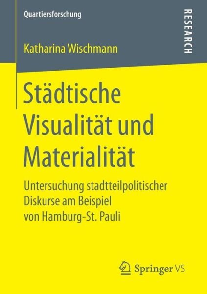 Cover for Wischmann · Städtische Visualität und Mat (Book) (2016)