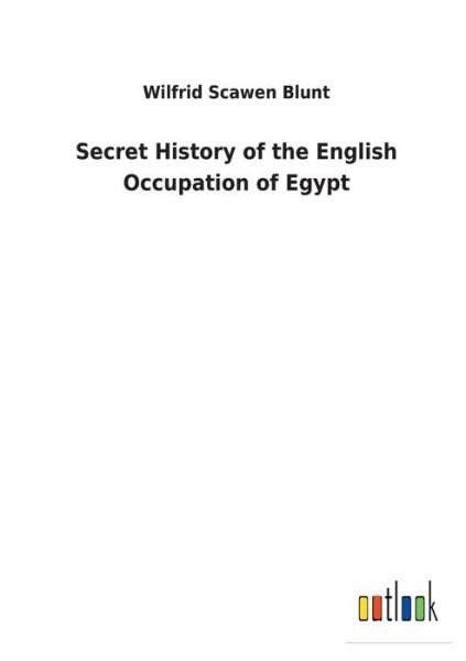 Cover for Blunt · Secret History of the English Occ (Book) (2018)