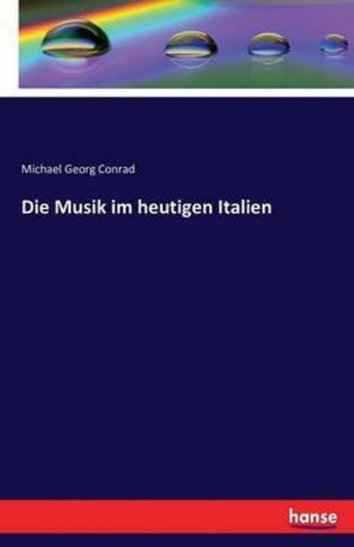 Cover for Conrad · Die Musik im heutigen Italien (Bok) (2016)