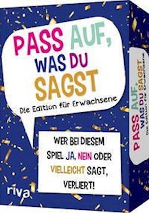 Die E - Was Du Sagst Hegemann:pass Auf - Libros -  - 9783742323538 - 