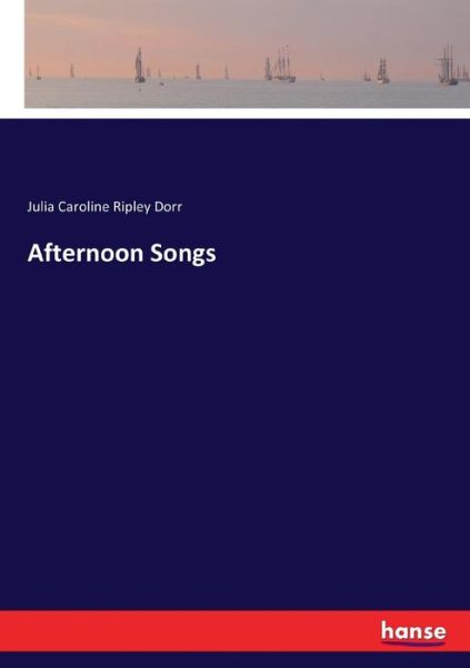 Cover for Dorr · Afternoon Songs (Bok) (2017)