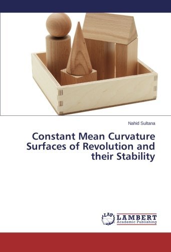 Cover for Nahid Sultana · Constant Mean Curvature Surfaces of Revolution and Their Stability (Paperback Bog) (2014)