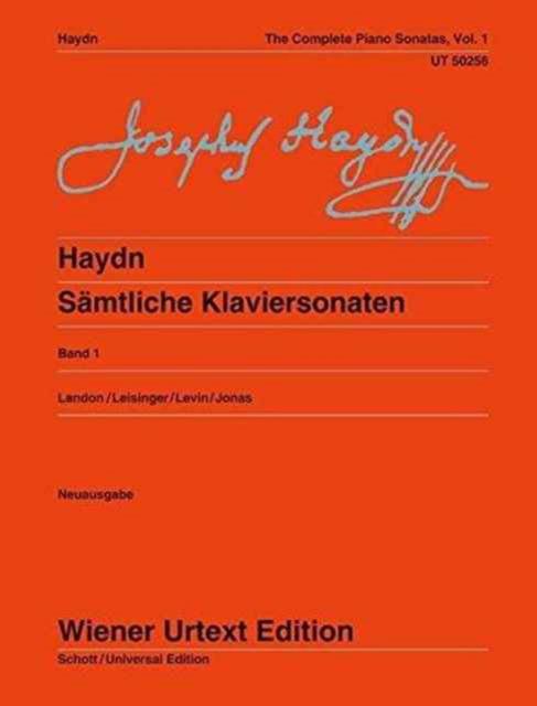 Complete Piano Sonatas Vol. 1 - Joseph Haydn - Books - Wiener Urtext Edition, Musikverlag Gesmb - 9783850556538 - 