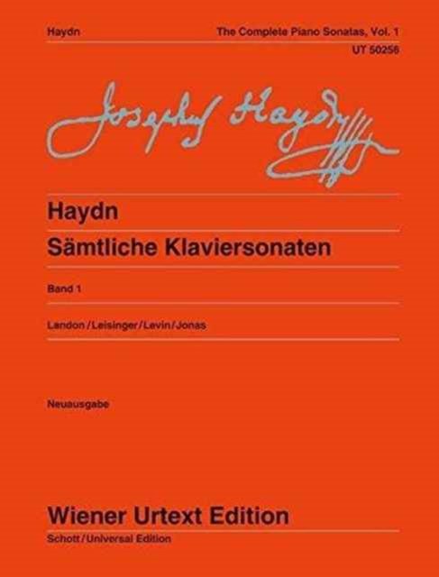 Cover for Joseph Haydn · Complete Piano Sonatas Vol. 1 (Buch)