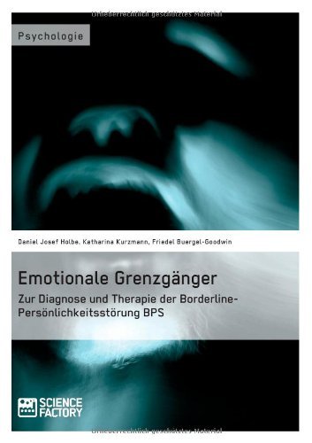 Cover for Friedel Buergel-goodwin · Emotionale Grenzganger. (Paperback Bog) [German edition] (2013)
