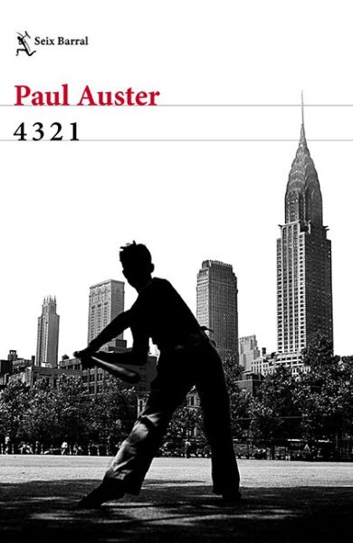 Cover for Paul Auster · 4 3 2 1 (Paperback Book) (2018)