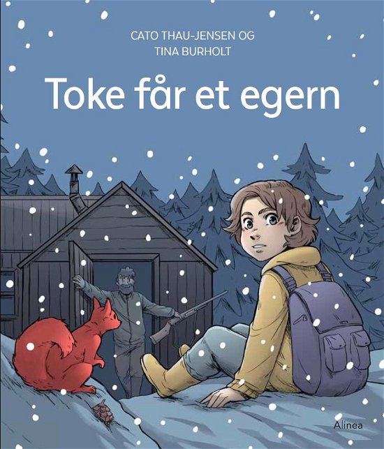 Cover for Cato Thau-Jensen · Miniværk: Toke får et egern (Bound Book) [1e uitgave] (2020)