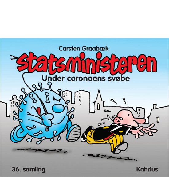 Cover for Carsten Graabæk · Statsministeren under Coronaens svøbe (Paperback Book) (2020)
