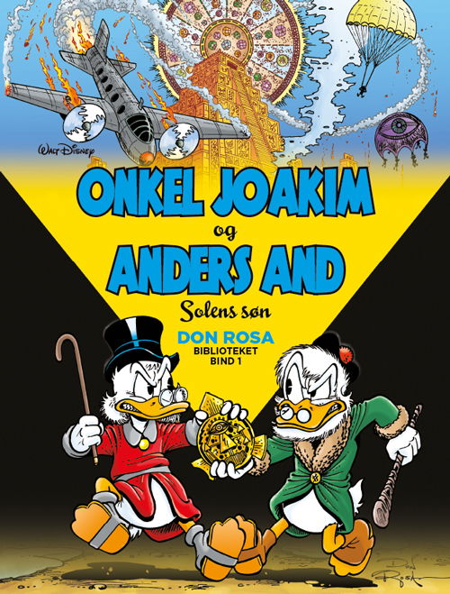 Cover for Disney · Don Rosa Biblioteket – bind 1 (Hardcover Book) [1st edition] (2023)