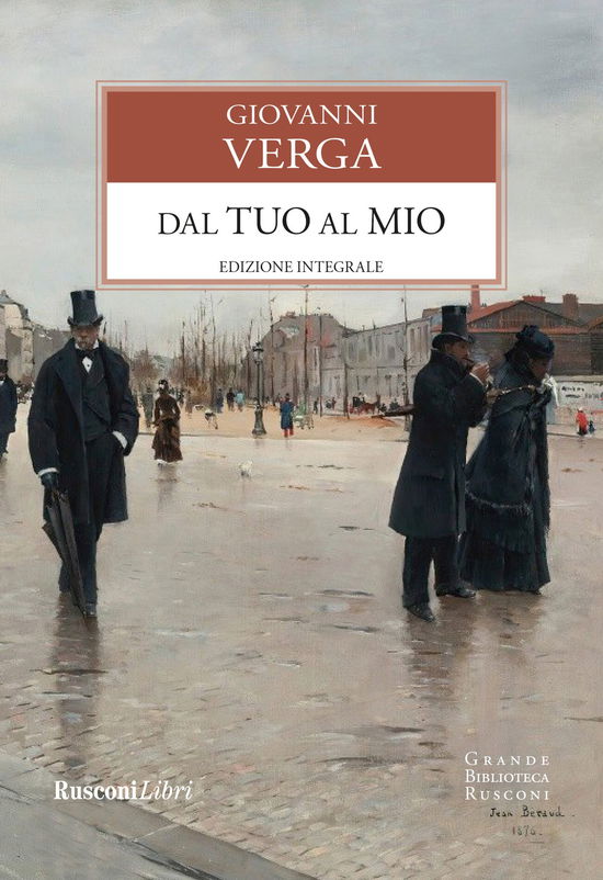 Cover for Giovanni Verga · Dal Tuo Al Mio. Ediz. Integrale (Book)