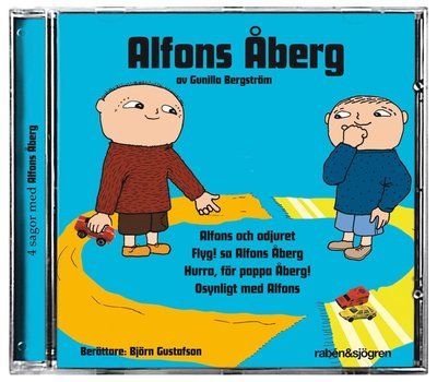 Cover for Gunilla Bergström · Alfons Åberg (blå) - 4 sagor med Afons Åberg (Lydbog (CD)) (2012)