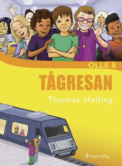 Cover for Thomas Halling · Olle 8 år: Tågresan (Innbunden bok) (2017)