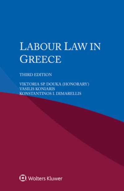 Cover for Douka Viktoria Sp. Douka · Labour Law in Greece (Paperback Book) (2022)