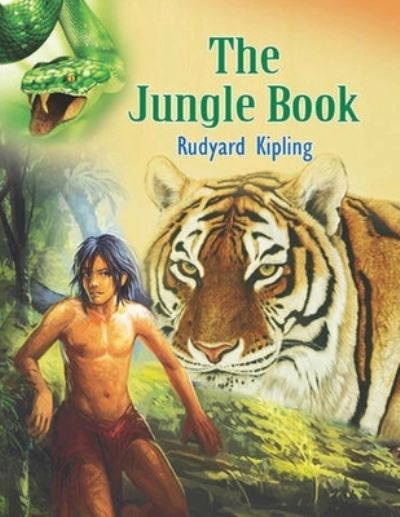 Cover for Rudyard Kipling · The Jungle Book (Annotated) (Paperback Bog) (2021)