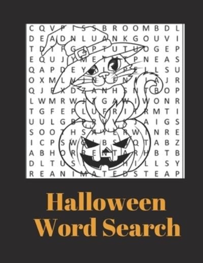 Cover for Ros Creation · Halloween Word Search (Paperback Bog) (2020)