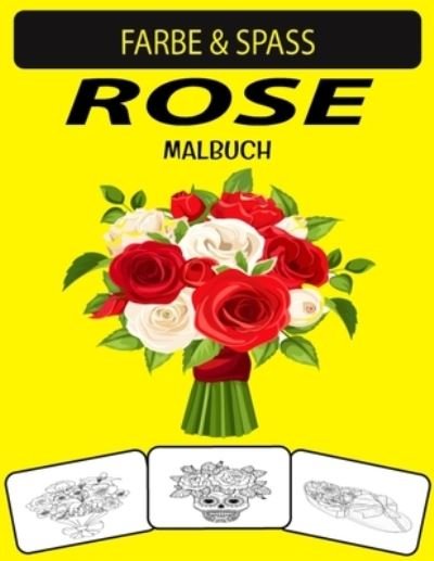 Cover for Black Rose Press House · Rose Malbuch (Paperback Book) (2021)