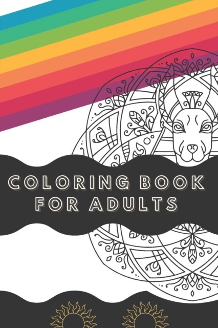 Cover for Gina Bragarea · Coloring Book for Adults: Relaxing Coloring Book for Adults: animals (Pocketbok) (2021)