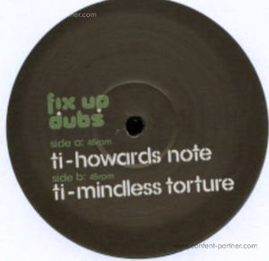 Cover for Ti · Howards Note / Mindless Tortune (12&quot;) (2010)